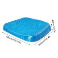 Breathable Silicone Gel Cushion Anti Decubitus Pain Relief Health Care Massage Sitter Pad. 