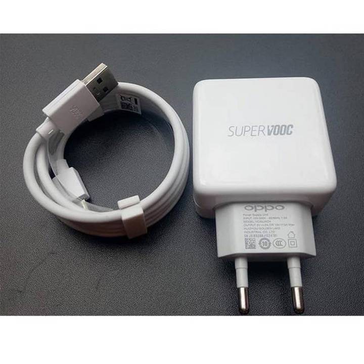ORIGINAL Charger Realme_ 5 Pro X XT X2 Pro Super VOOC 5A USB Type C