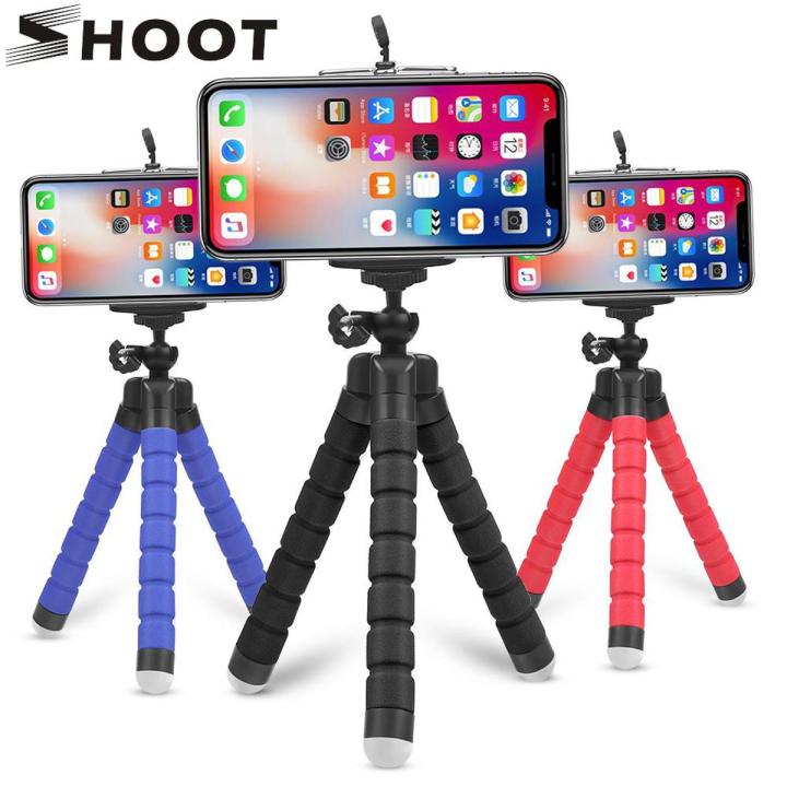 Large size camera Octopus Tripod Light Flexible Stand Selfie Stick