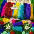 Pom Pom Cat Tail Style key chain for Girls-Fluffy Bag Hanging Keychain | Fluffy Ball keychain  |Lovely Fluffy Woman Pompom Key Chain. 