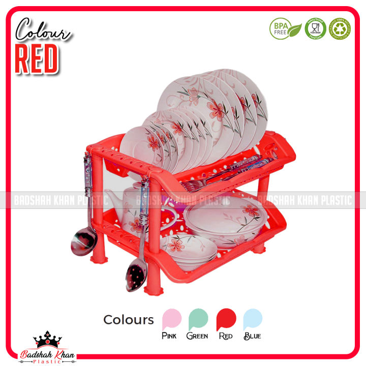 3%20&%202%20Layer%20Super%20Plate%20Rack%20For%20Kitchen%20Utensils%20Dish%20Drying%20Rack%20-%20PBA%20Free%20Premium%20Plastic%202%20And%203%20Layer%20Plate%20Rack%20-%20Plastic%20Dish%20Drainer%20Daily%20Use%20-%20Image%205