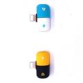 2 in 1 Dual Lightning Splitter Capsule Design For iPhone X 8+ 8 7 7+. 
