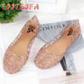 Womens Ladies Girls Korean Sandals for Women Women's Summer BeachSandals Slip On Flats Hollow Casual  Pumps Women Casual Flat Shoes Fashion Shoes Work. 