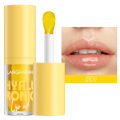 LANGMANNI brand 6-color transparent mirror lip gloss moisturizing lipstick plump light tone lip gloss. 