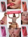 Rhode Lip Gloss Soft Silicone Case for iPhone 16 15 14 Plus 13 12 11 Pro Max Plus 16ProMax Lipstick Lip Holder Phone Back Cover. 