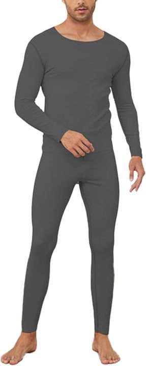 1Pair%20Men's%20Winter%20Thermal%20Underwear%20Set%20Thickened%20Bottom%20Shirt%20Long%20Johns%202%20Pieces%20Thick%20Fleece%20Pajamas%20Set%20Underwear%20Basic%20Clothing%20Unisex%20Men%20&%20Women%20(Black/Blue/Grey)%20-%20Image%205
