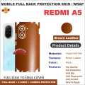 Redmi A5 FULL BACK 360 premium Protection Skin Wrap / Protection Sticker With 4 sides and camera Protection full cover Premium Quality. 