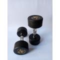 Pair of high quality rubber dumbell 2 kg dumbells (2+2=4).. 