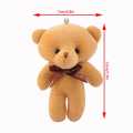 Stuffed Animal Bear Pendant Plush Teddy Bear Key-chains ,Bag Charm keyring - Silicon keychain - keychain for boys - keychain for kids - keychain for girls - keychain for bag - stationary - keychain for car - customized keychain - High quality. 