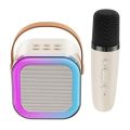 K12 Wireless Audio Microphone Bluetooth Speaker Portable Stereo Speaker Bluetooth Speaker Karaoke Speaker with Mic. 