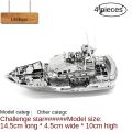 2021 Mga laruan ng jigsaw puzzle new 3D metal puzzle DlY manual three-dimensional puzzle assembly model toy three-dimensional educational toy Ferris wheel. 