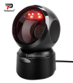 Speed X SP 9260 2D CMOS Barcode Scanner Wired Desktop USB QR Code Reader High Speed 1D and 2D Scanner for POS System Retail Shop and Supermarket Plug and Play Barcode Reader Best Desktop Scanner for Store Pharmacy and Business Billing System. 