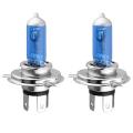55W H4 Super White Headlight Xenon Halogen Globes Car Light Lamp LED Bulb. 
