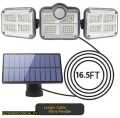 Solar Motion Sensor Outdoor Wall Light. 