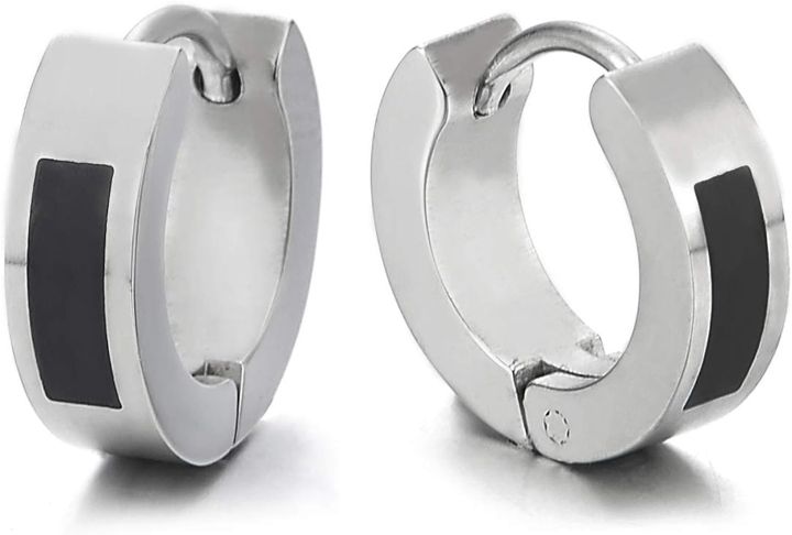 Original%20Italian%20Stainless%20Steel%20Earrings%20heavy%20duty%20life%20time%20guaranteed%20Silver%20Needle%20Round%20Black%20Earring%20For%20Women%20classic%20high%20quality%20SS%20Tos%20-%20Image%202