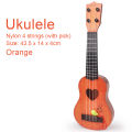 PinShang Mini Ukulele Toys For Kids Simulation 4 Strings Guitar Music Instrument Early Educational Toys For Birthday Christmas Gifts. 