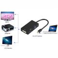 2X Mini Display Port Thunderbolt to HDMI VGA DVI Adapter for MacBook Pro Mac Air. 