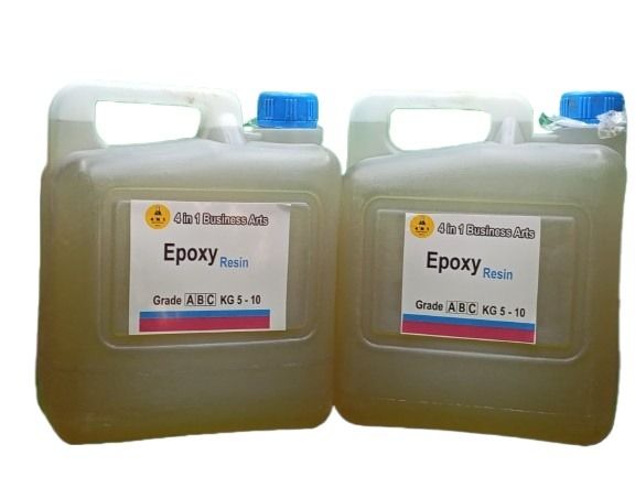 Epoxy Resin A Grade for Fiber Glass (5Kg)and 300 ml hardner