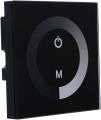 LED Controller Dimmer Change Brightness Touch Panel Dimmer Wall Switch Controller LED Light Strip DC 12V-24V(Black),Single Color Touch Panel, touch panel Dimmer Wall Switch Controller LED Light. 