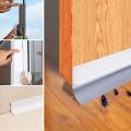 1M Flexible Door Bottom Sealing Strip Mosquito and Mouse Kitchen Stopper, Wind Dust Blocker, Water Proof, Wind Proof Sealer Stopper Twin Door Decor Protector Doorstop Draft Dodger Gap Blocker and Wind Blocker. 