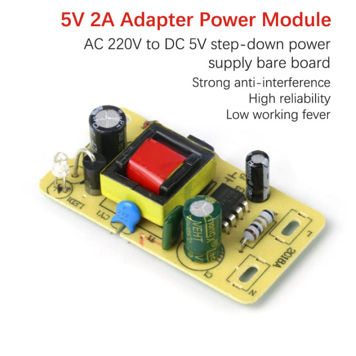 5V%202A%20Adapter%20Switching%20Power%20Supply%20Module%20AC%20220V%20To%20DC%205V%20Step-Down%20Power%20Supply%20Board%20Netiie%20-%20Image%204