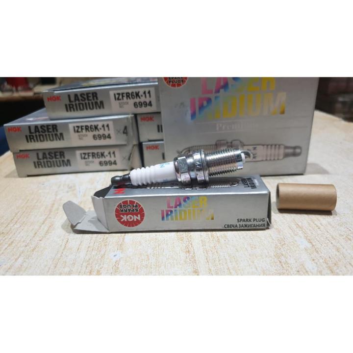 NGK Genuine Iridium Spark Plug IZFR6K11 6994 - 4pcs