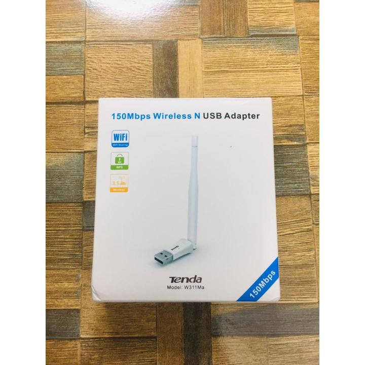 Tenda U1 300Mbps / Tenda W311MA 150Mbps Wireless N150 High Power USB Adapter Wireless Network Card WIFI Receiver Wi-Fi card AP function