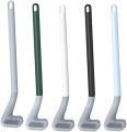 Golf Brush Head Toilet Brush No Dead Ends Household Toilet Wall Hanging Long Handle Squatting Toilet Cleaning Brush. 