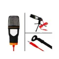 SF-666 Condenser Microphone Omnidirectional Mic 3.5mm Jack With Stand Holder For Studio Recording Broadcasting. 