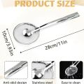 Filter Spoon With Clip Food Kitchen Oil-Frying Salad BBQ Filter Kitchen Gadgets Accessories Colanders - Oil Strainer and Clip Food/Kitchen Gadgets/Accessories/Frying spoon/kitchen Utensils. 