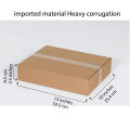 Packaging Boxes (5 Pcs) (3 Sizes available) Corrugated 3 Ply imported Cartons Strong walls. 