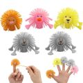 【FUN LIVE】 5PCS Colorful Rubber Monster Finger Puppets Fun Little Finger Monsters Soft Rubber Toys Puppets For Party Favors Bath Toys. 