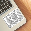 Word/Excel (for Window) Reference Guide Keyboard Shortcut Sticker. 