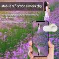 JAV5134 Vertical Smartphone Camera Sky Shooting Phone Clip Perfect Tool Reflective Mirror Selfie All phone models. 