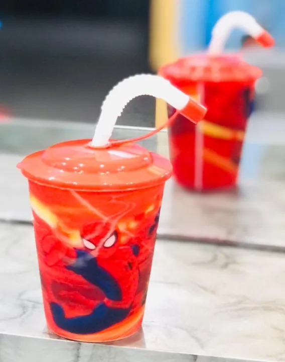 Kids%20Juice%20Glass/Cups%20with%20straw%20different%20designs/cartoon%20characters%20-%20Image%204