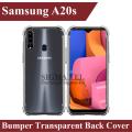 Samsung A20s Back Cover Transparent Extra Bumper Anti Shock Soft Crystal Clear Case For Galaxy A20s. 