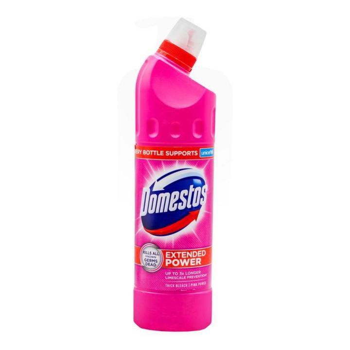 DOMESTOS TOILET BLEACH THICK PINK POWER 750 ML