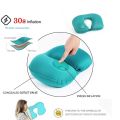 【Happytree】 QCZX Travel Pillows Airplanes Inflatable Super Light Portable Neck Pillow U-Shape Automatic Inflatable Cervical Vertebr Pillow. 