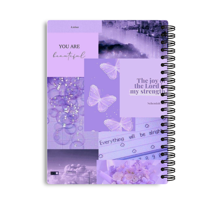 Mayfair%20Moments%20-%20You%20Are%20Beautiful%20Spiral%20Notebook%20%7C%20A5%20,%20A4%20Sizes%20200%20pages%20%7C%20Aesthetic%20Girls%20Notebook%20%7C%20Butterfly%20Design%20Diary%20-%20Image%203