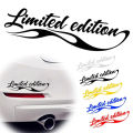 Limited Edition Car Sticker Vinyl Car-styling 16CM*4.2CM Black/White/Red/Yellow Badge Decal one piece Car accessories, High Quality Vinyl Stickers, by Jan Decoration. 