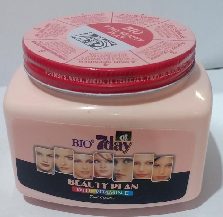 Bio 7 Day Beauty Plan Cream family size