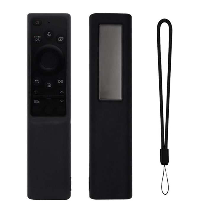 Silicone Shell for Bn59-01357A Bn59-01363L Remote Control Protective Cover TV Remote Replacement Case,Black