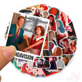 ❉ Wanda Vision Series 02 - Marvel Avengers Superhero TV Shows Vision Scarlet Witch Stickers ❉ 50Pcs/Set Fashion DIY Decals Doodle Stickers.
