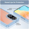 tzmar for OPPO A98 5G Candy Color Hard Case Transparent Shockproof Back Phone Cover. 