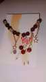 Handmade Necklace & Bangle Set for Women – Stylish Resin Jewelry Set – Elegant Gift for Girls. 