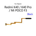 Home Button Fingerprint Scanner Touch ID Menu Return Sensor Flex Cable For Xiaomi Redmi K40 / K40 Pro / Mi POCO F3. 