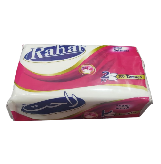 Rahat Tissue Soft Pack (150 X 2Ply = 300 Sheets)