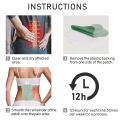 JM 6pcs Lumbar Spine Stickers Wormwood Back Pain Patch Arthritis Moxibustion Health Medical Plaster Self-heating Bone Pain Relief. 
