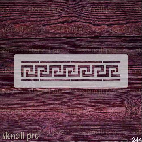Chinese Style Border Stencils for Painting on Wood, Floor, Wall, Tile Fabric, Reusable Furniture Stencils Painting Template