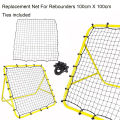 Ethereon Soccer Rebounder for Drills Kickback Soccer Rebounder Net with 20 Elastic Ropes Practice Target Goal for Beginner Training Football Rebound Net for Skill Improvement Football Practice Net. 